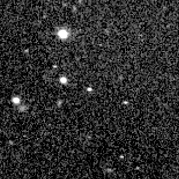 Exposure 2, i filter, 08:38:17 UTC; marker-free star field