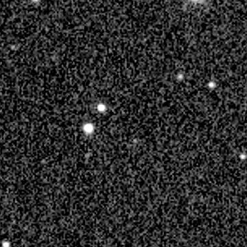 Star field recorded on 2021-09-03