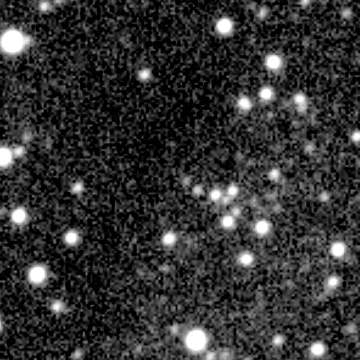 Star field recorded on 2025-01-30