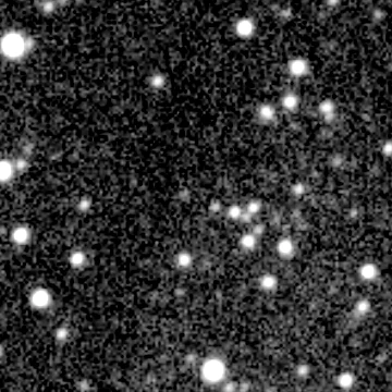 Exposure 3, r filter, 13:36:26 UTC; marker-free star field