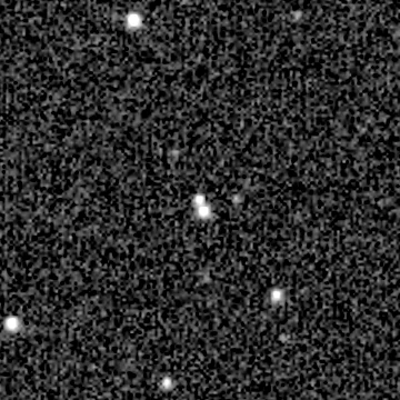 Star field recorded on 2024-01-12