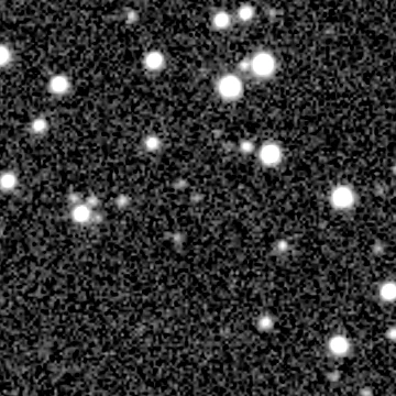 Star field recorded on 2018-08-31
