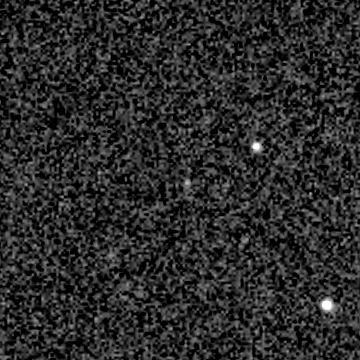 Exposure 2, g filter, 10:33:30 UTC; marker-free star field