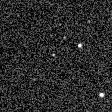 Star field recorded on 2021-07-23