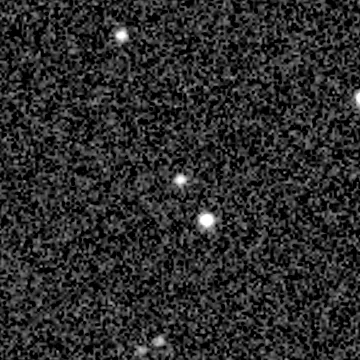 Star field recorded on 2023-01-21