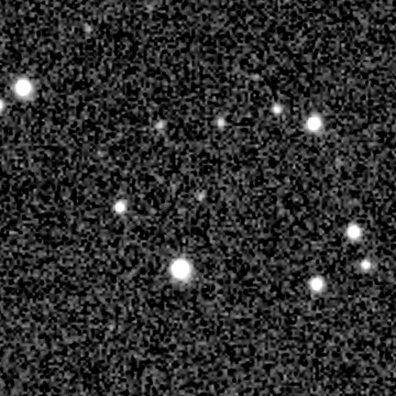 Star field recorded on 2020-08-28