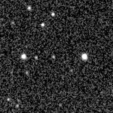 Exposure 3, r filter, 13:42:57 UTC; marker-free star field
