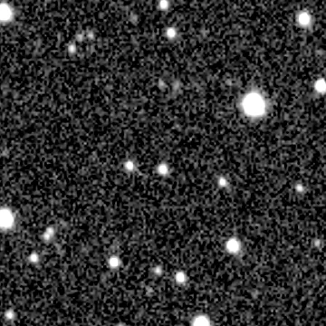 Exposure 2, r filter, 04:33:14 UTC; marker-free star field