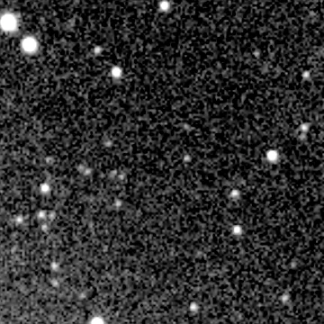 Exposure 3, r filter, 13:34:54 UTC; marker-free star field