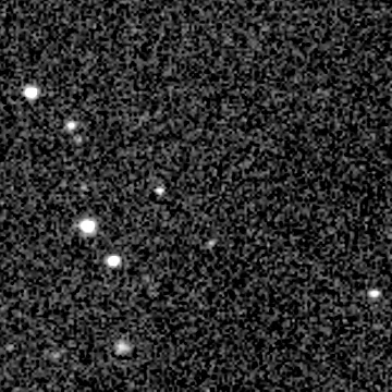 Exposure 3, i filter, 11:09:57 UTC; marker-free star field