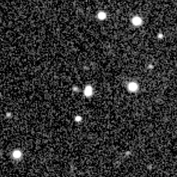 Star field recorded on 2022-11-21