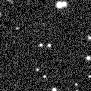 Exposure 3, g filter, 10:40:57 UTC; marker-free star field