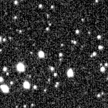 Exposure 2, g filter, 09:37:07 UTC; marker-free star field