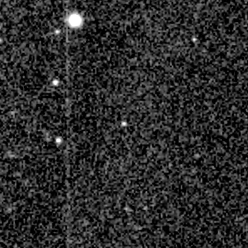 Star field recorded on 2021-11-09