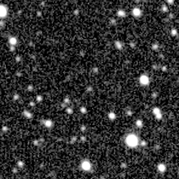 Star field recorded on 2025-10-09