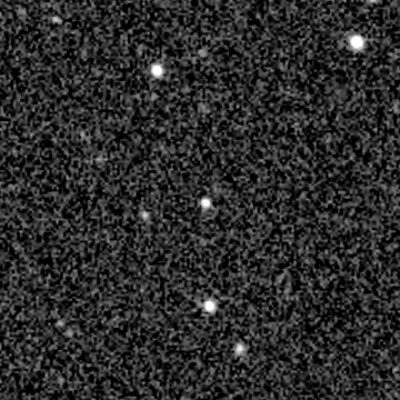 Exposure 3, g filter, 09:44:16 UTC; marker-free star field
