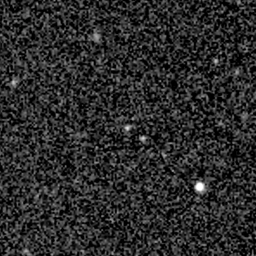 Exposure 3, r filter, 12:41:45 UTC; marker-free star field