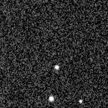 Star field recorded on 2018-12-10