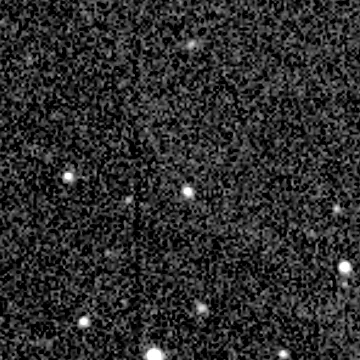 Exposure 2, r filter, 05:41:57 UTC; marker-free star field