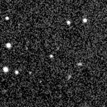 Exposure 2, r filter, 05:07:04 UTC; marker-free star field