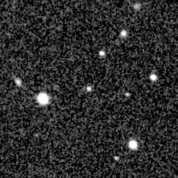 Star field recorded on 2021-07-11
