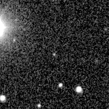 Star field recorded on 2023-12-10