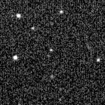 Exposure 2, g filter, 10:06:50 UTC; marker-free star field