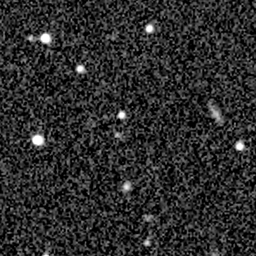 Star field recorded on 2022-10-21