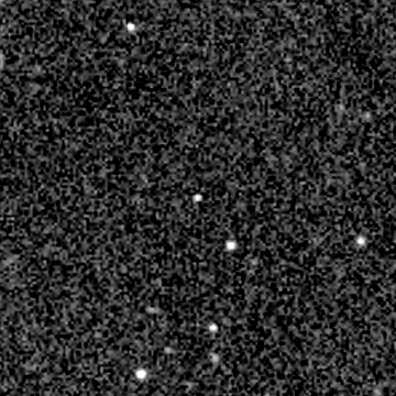 Star field recorded on 2021-11-20