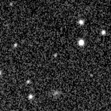 Star field recorded on 2018-12-14
