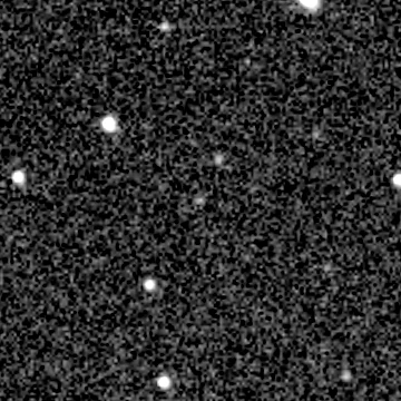 Star field recorded on 2022-10-11