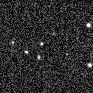 Star field recorded on 2021-08-02