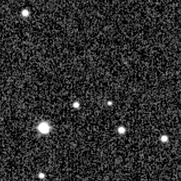 Exposure 4, g filter, 09:00:33 UTC; marker-free star field