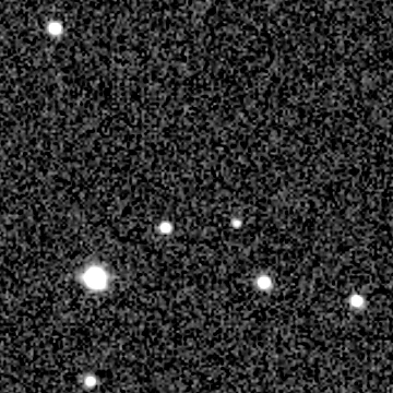 Exposure 3, g filter, 08:59:12 UTC; marker-free star field