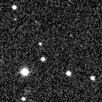 Star field recorded on 2021-08-27