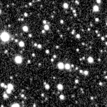 Star field recorded on 2025-07-20