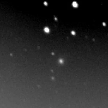 Star field recorded on 2019-04-24