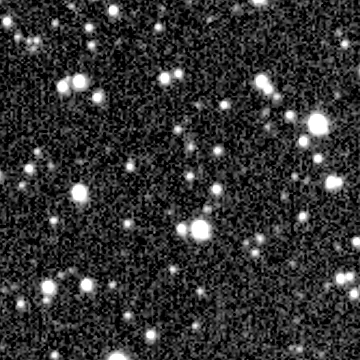 Star field recorded on 2025-07-17