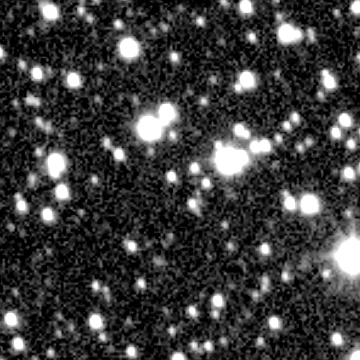 Star field recorded on 2025-07-28