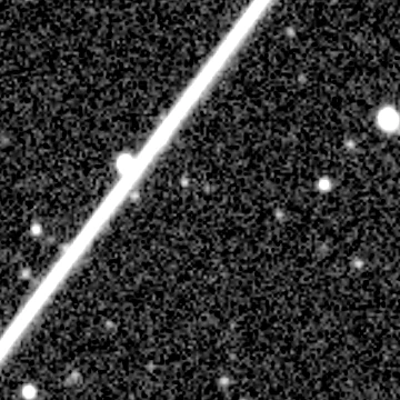 Exposure 2, g filter, 10:59:32 UTC; marker-free star field