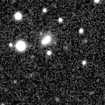Star field recorded on 2019-01-08