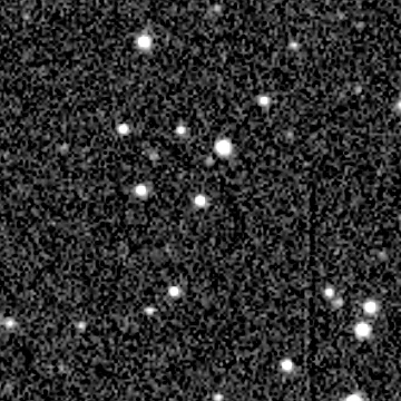 Star field recorded on 2020-07-15