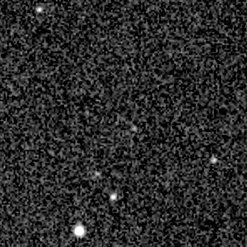 Star field recorded on 2021-05-25