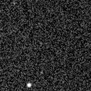 Exposure 2, g filter, 10:49:19 UTC; marker-free star field