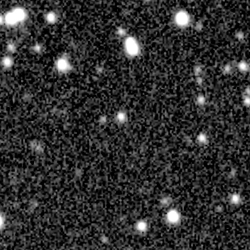 Exposure 2, r filter, 12:03:44 UTC; marker-free star field