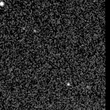 Exposure 2, r filter, 10:32:54 UTC; marker-free star field