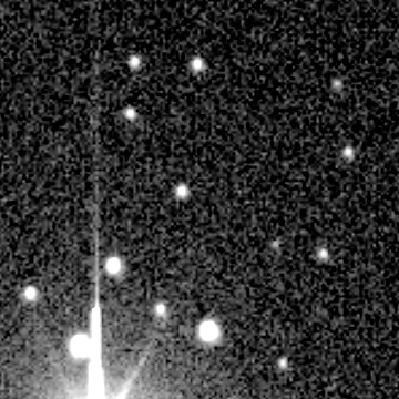 Star field recorded on 2022-11-18