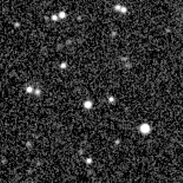 Star field recorded on 2019-04-11