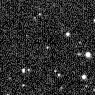 Exposure 2, i filter, 10:13:52 UTC; marker-free star field