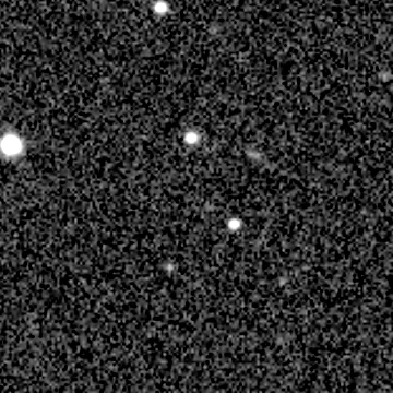 Exposure 2, g filter, 08:05:57 UTC; marker-free star field